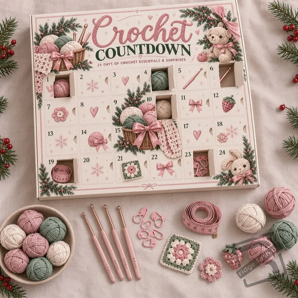 Crochet Countdown Crochet Advent Calendar 5 Crochet Countdown Crochet Advent Calendar product view