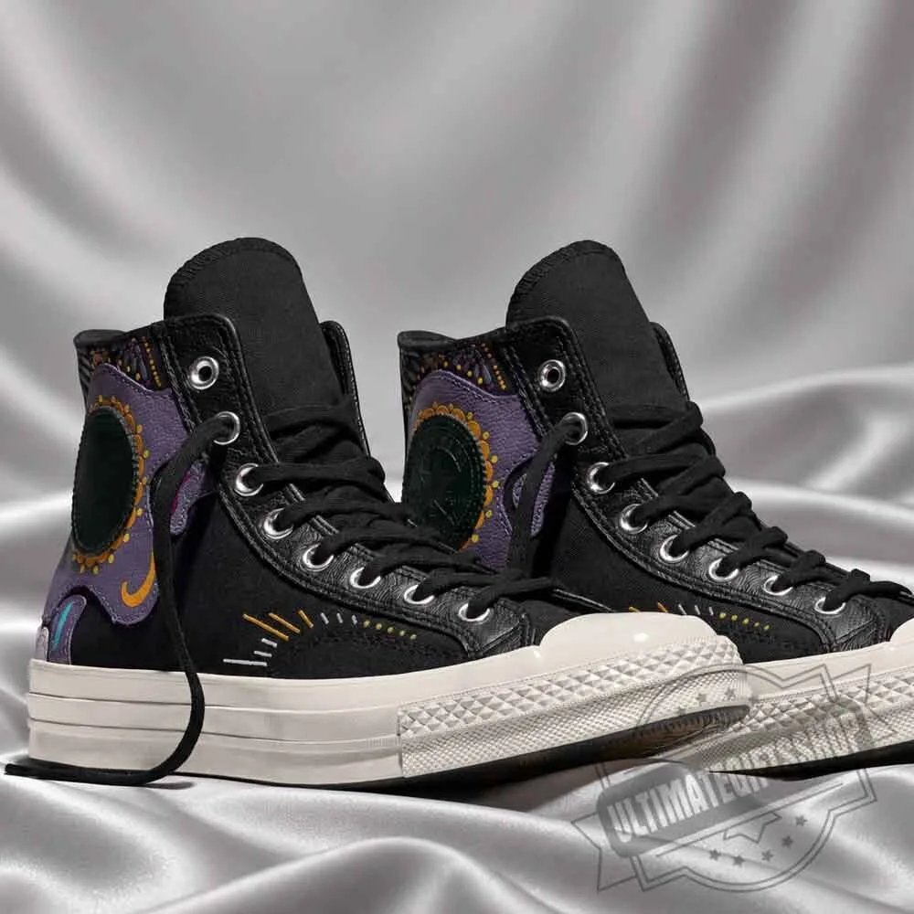 Converse Chuck 70 Día de Muertos High Top Sneakers Shoes 4 Converse Chuck 70 Día de Muertos High Top Sneakers Shoes