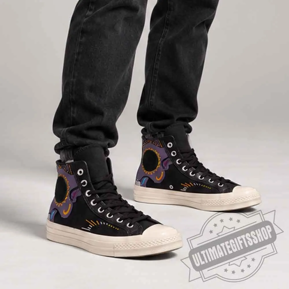 Converse Chuck 70 Día de Muertos High Top Sneakers Shoes 5 Converse Chuck 70 Día de Muertos High Top Sneakers Shoes