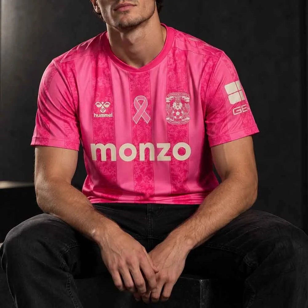Coventry City 2026-27 Pink Breast Cancer Awareness Soccer Jersey Shirt 4 Coventry City 2026-27 Pink Breast Cancer Awareness Soccer Jersey Shirt