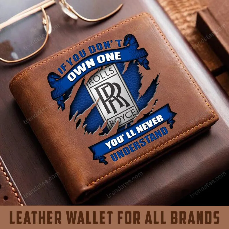 Rolls Royce Luxury Car Owner Quote Brown Leather Wallet 10 Rolls Royce Luxury Car Owner Quote Brown Leather Wallet