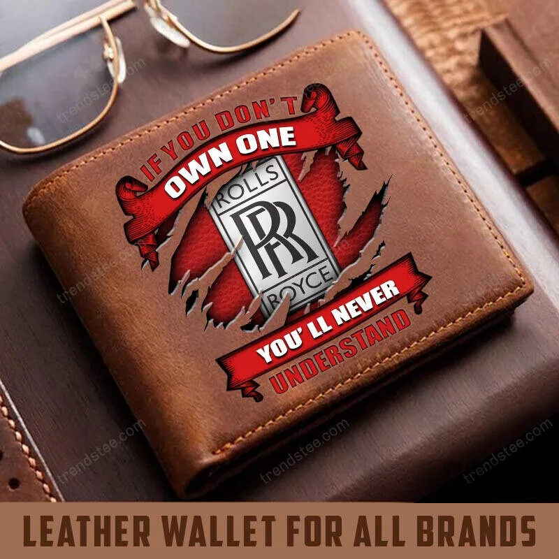 Rolls Royce Luxury Car Owner Quote Brown Leather Wallet 12 Rolls Royce Luxury Car Owner Quote Brown Leather Wallet
