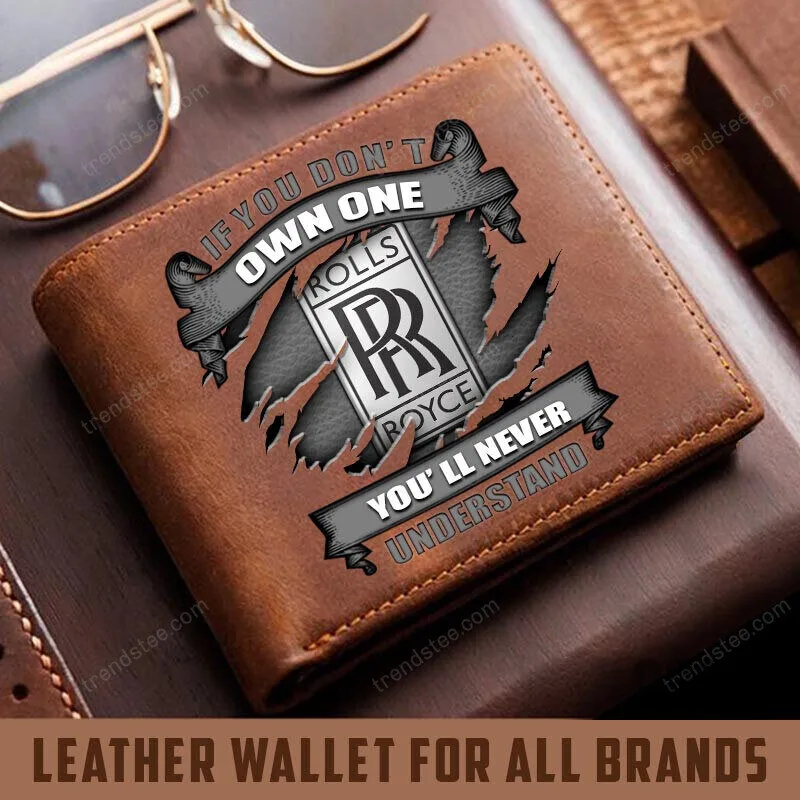 Rolls Royce Luxury Car Owner Quote Brown Leather Wallet 14 Rolls Royce Luxury Car Owner Quote Brown Leather Wallet