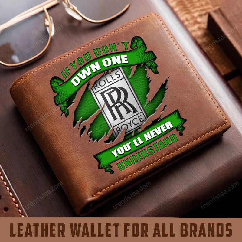 Rolls Royce Luxury Car Owner Quote Brown Leather Wallet 15 Rolls Royce Luxury Car Owner Quote Brown Leather Wallet
