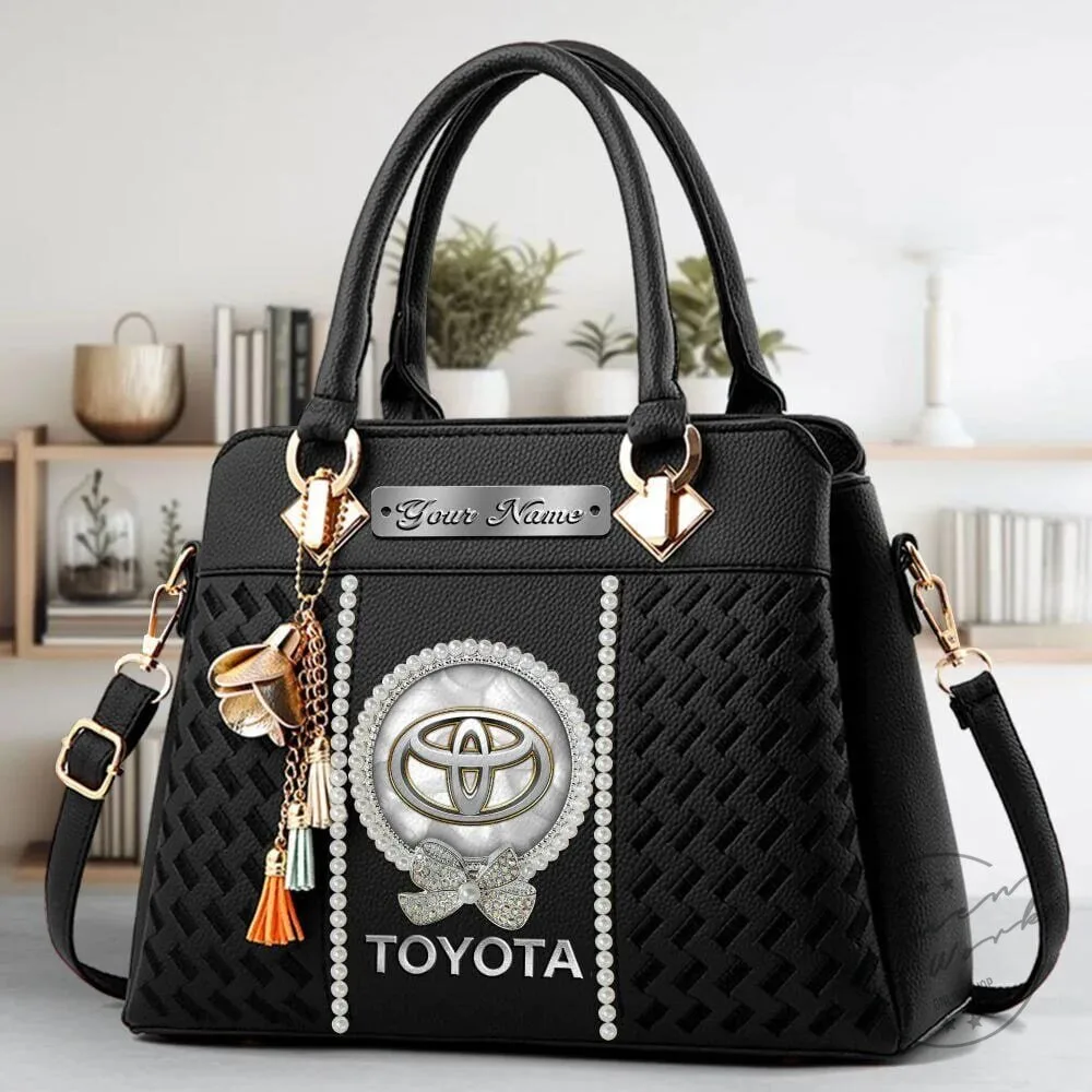 Toyota Custom Name Classic Leather Women's Handbag