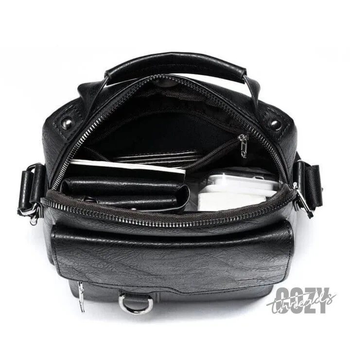 Fiat Since 1918 Custom Name Leather Crossbody Bag, Shoulder Bag 8 Fiat Since 1918 Custom Name Leather Crossbody Bag, Shoulder Bag