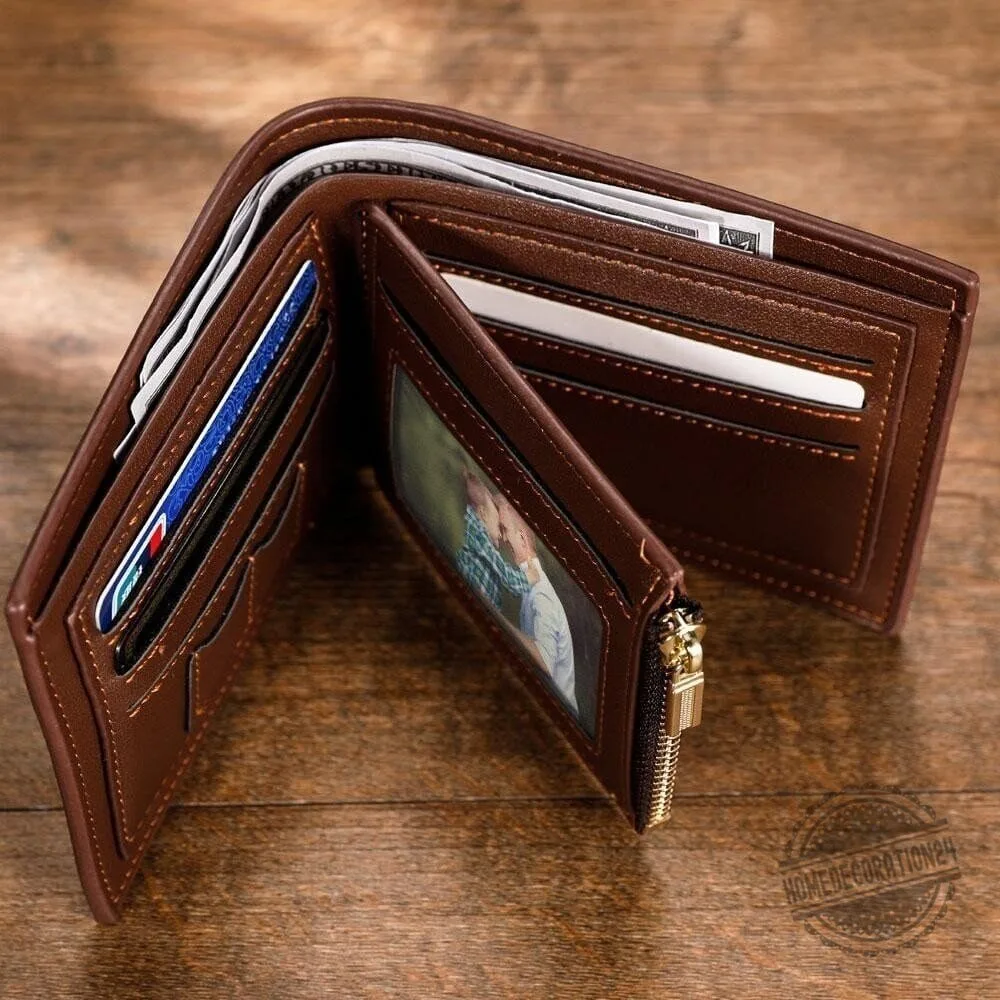 Alfa Romeo Est. 1910 Personalized Black Leather Wallet for Men 7 Alfa Romeo Est. 1910 Personalized Black Leather Wallet for Men