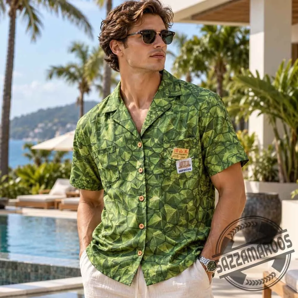 Alex Albon Special Edition Durian Pattern Hawaiian Shirt F1 Singapore Grand Prix 4 Alex Albon Special Edition Durian Pattern Hawaiian Shirt F1 Singapore Grand Prix