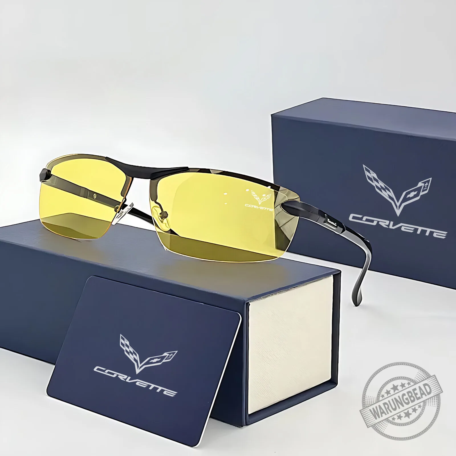 Corvette Sport Design Polarized Men's Sunglasses with UV Protection 12 Corvette Sport Design Polarized Men