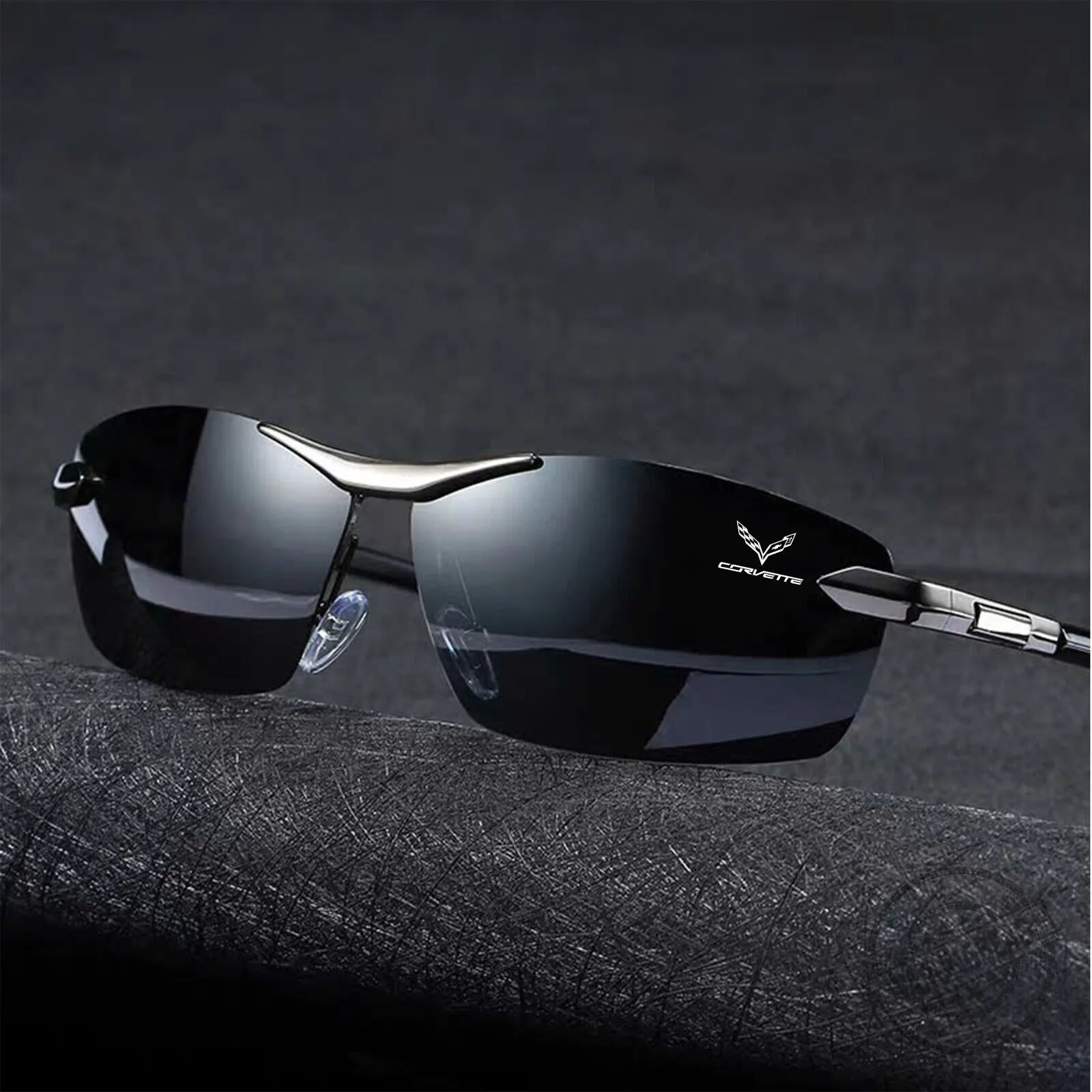 Corvette Sport Design Polarized Men's Sunglasses with UV Protection 16 Corvette Sport Design Polarized Men