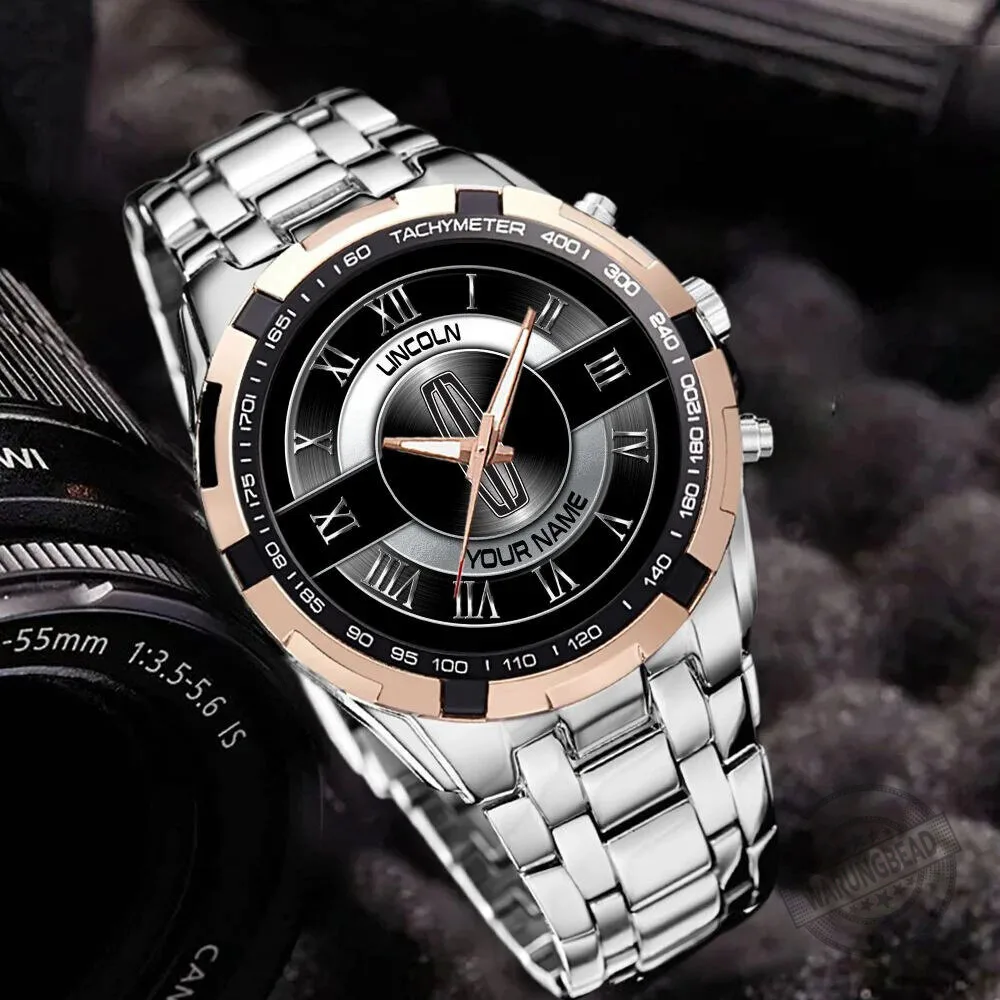 Elegant Fashion Design Watch by Lincoln Motor Company with Custom Name Options 10 Elegant Fashion Design Watch by Lincoln Motor Company with Custom Name Options