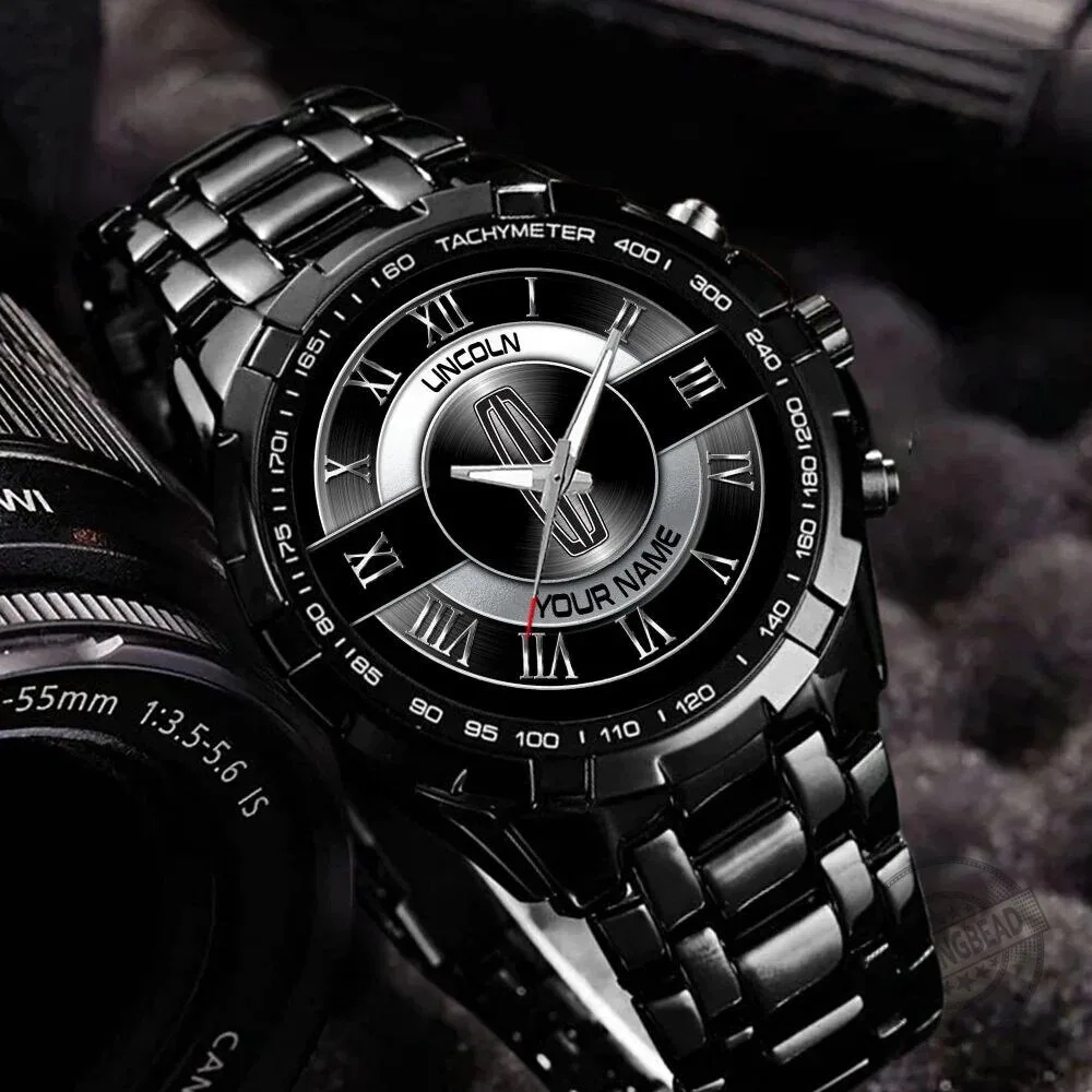 Elegant Fashion Design Watch by Lincoln Motor Company with Custom Name Options 11 Elegant Fashion Design Watch by Lincoln Motor Company with Custom Name Options