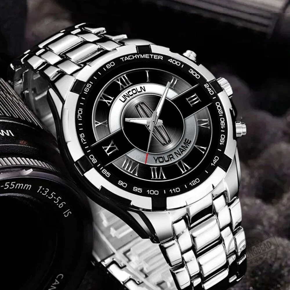 Elegant Fashion Design Watch by Lincoln Motor Company with Custom Name Options 12 Elegant Fashion Design Watch by Lincoln Motor Company with Custom Name Options