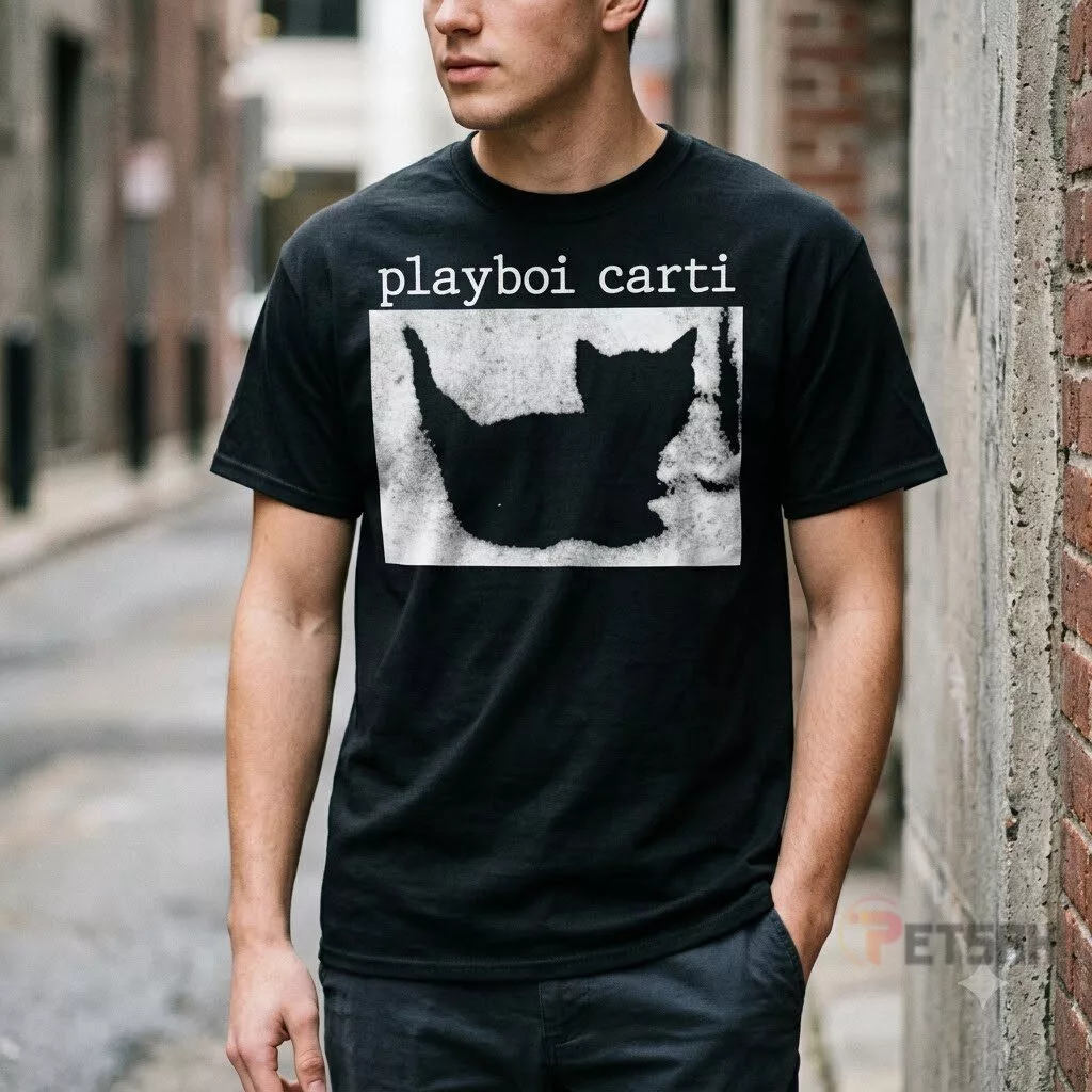 Playboi Carti Black Cat Merch 2026 Shirt