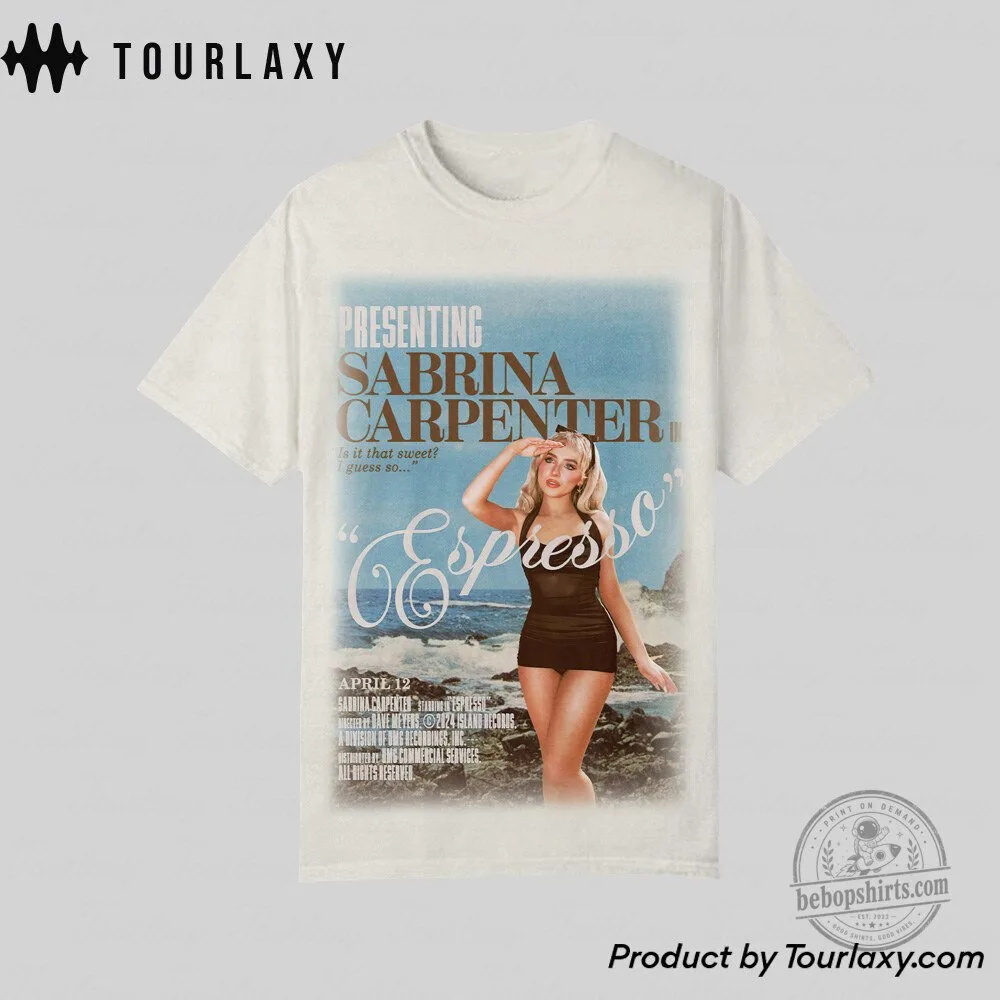 Sabrina Carpenter Espresso Tour Concert T-Shirt