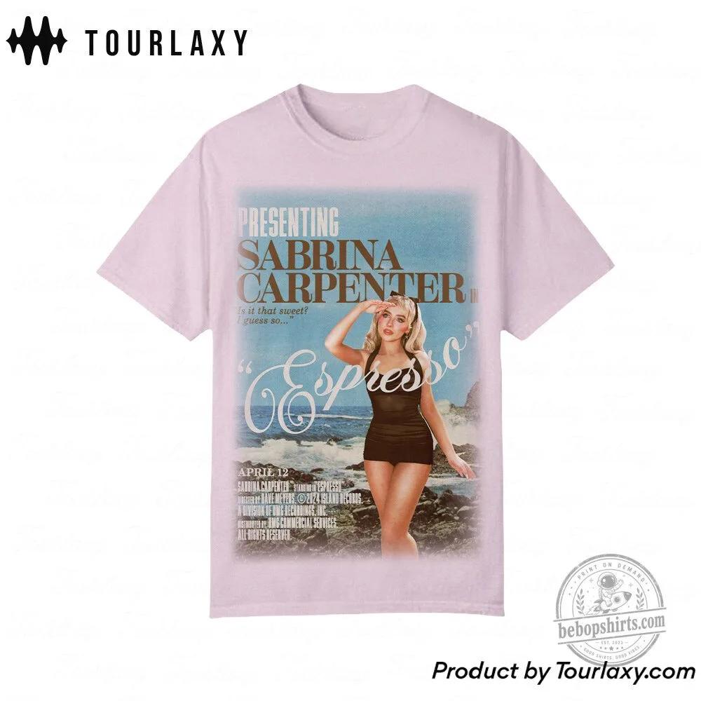 Sabrina Carpenter Espresso Tour Concert T-Shirt 5 Sabrina Carpenter Espresso Tour Concert T-Shirt