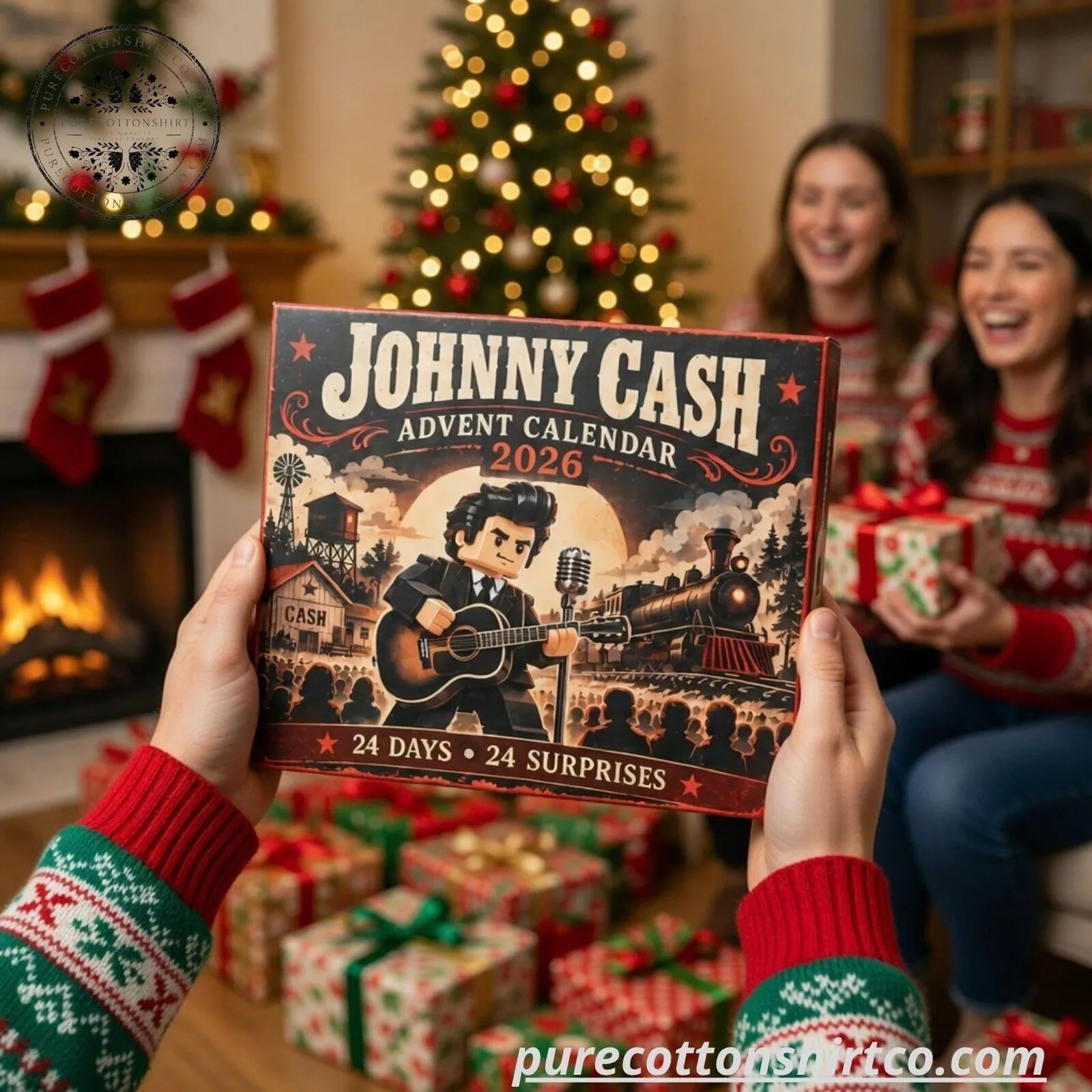 24 Days Johnny Cash Advent Calendar 2026 – Country Music Fan Holiday Gift 7 24 Days Johnny Cash Advent Calendar 2026 – Country Music Fan Holiday Gift