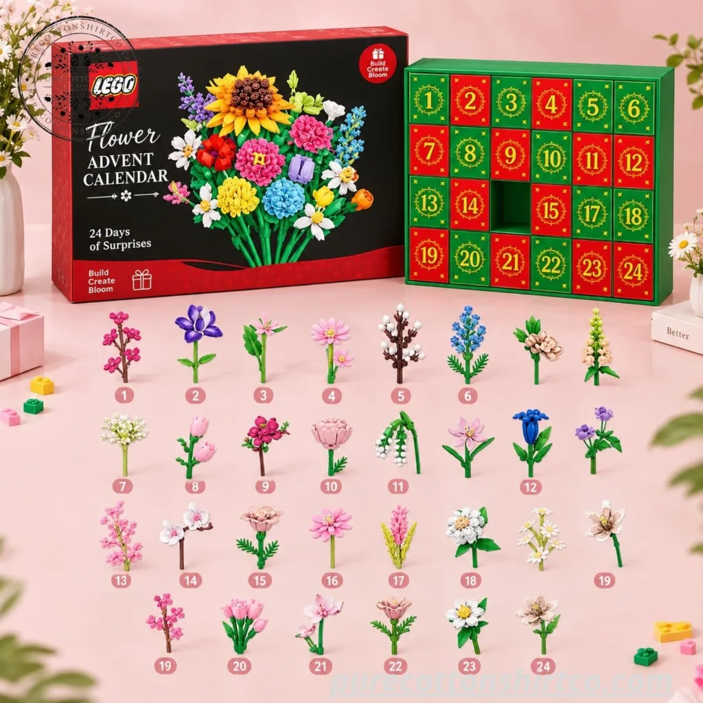 LEGO Flower Advent Calendar Rose 2026 – 24 Days Flowwer Bouquet of Surprises Botanical Building Blocks Set LEGO Flower Advent Calendar Rose 2026 – 24 Days Flowwer Bouquet of Surprises Botanical Building Blocks Set