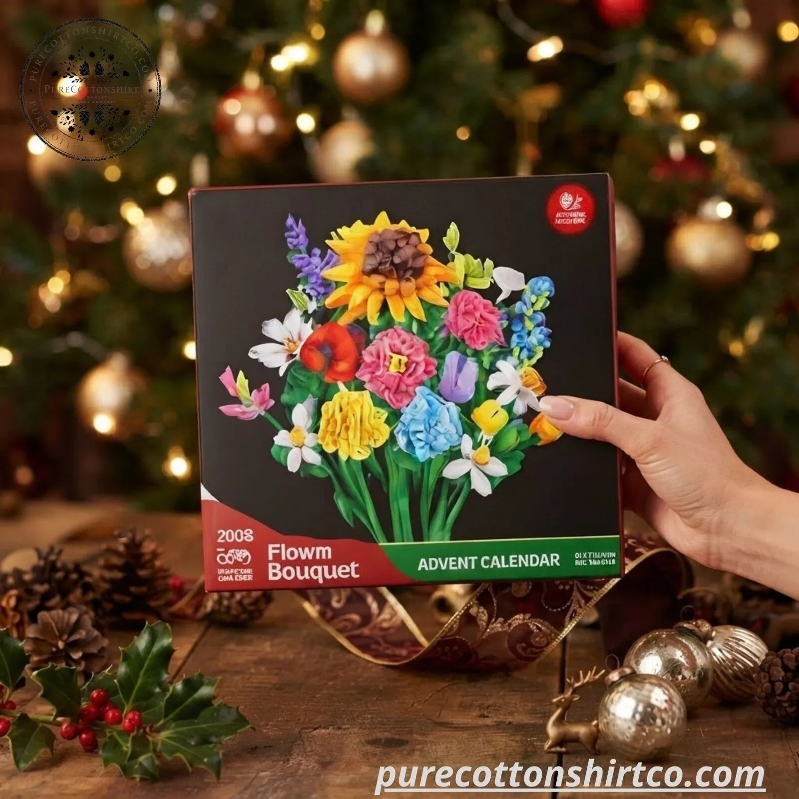 LEGO Flower Advent Calendar Rose 2026 – 24 Days Flowwer Bouquet of Surprises Botanical Building Blocks Set 11 LEGO Flower Advent Calendar Rose 2026 – 24 Days Flowwer Bouquet of Surprises Botanical Building Blocks Set