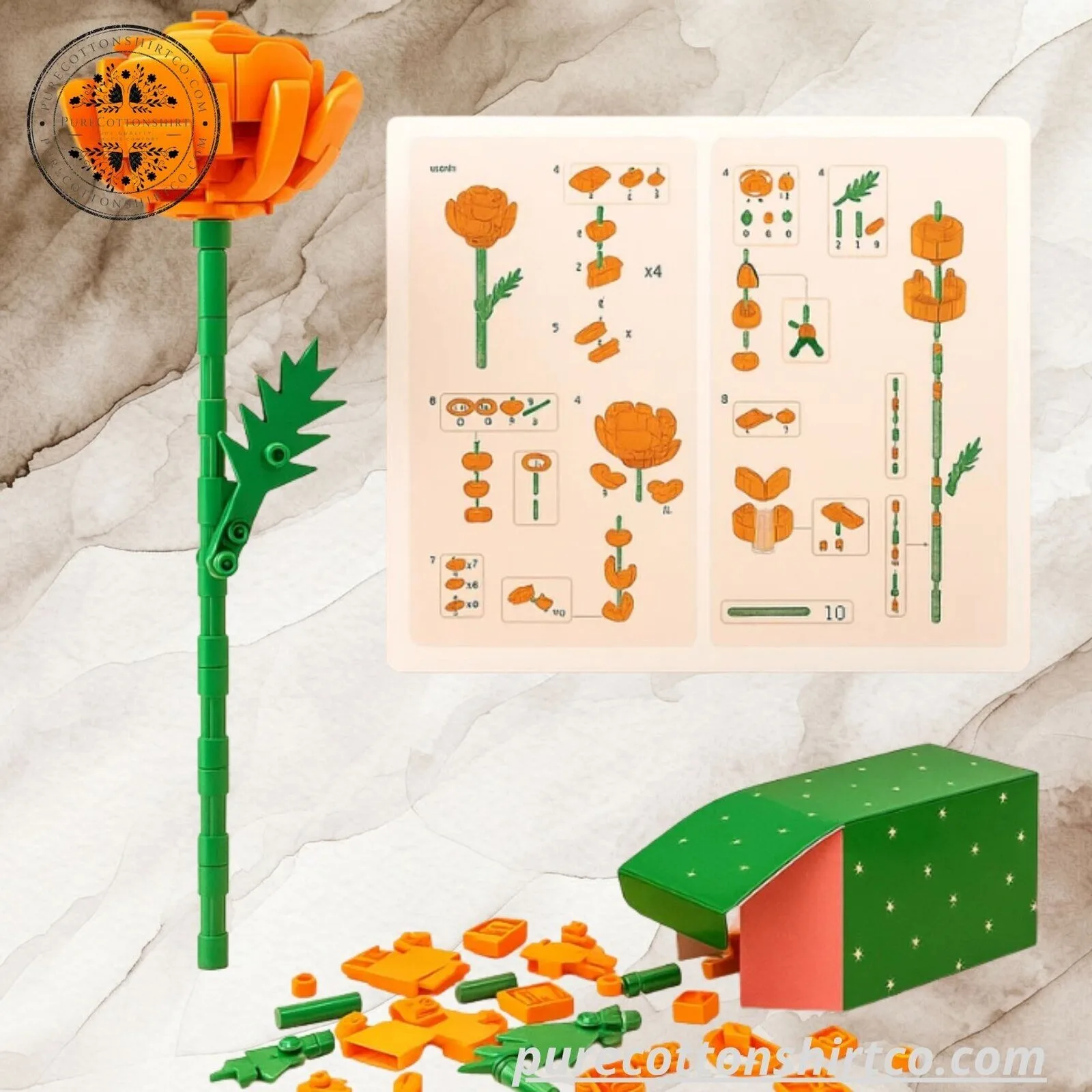 LEGO Flower Advent Calendar Rose 2026 – 24 Days Flowwer Bouquet of Surprises Botanical Building Blocks Set 13 LEGO Flower Advent Calendar Rose 2026 – 24 Days Flowwer Bouquet of Surprises Botanical Building Blocks Set