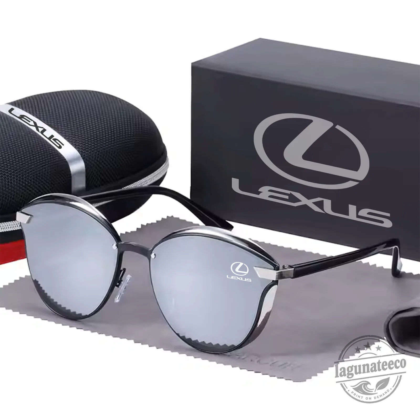 Lexus Cat Eye Polarized Sunglasses for Women with UV Protection 12 Lexus Cat Eye Polarized Sunglasses for Women with UV Protection