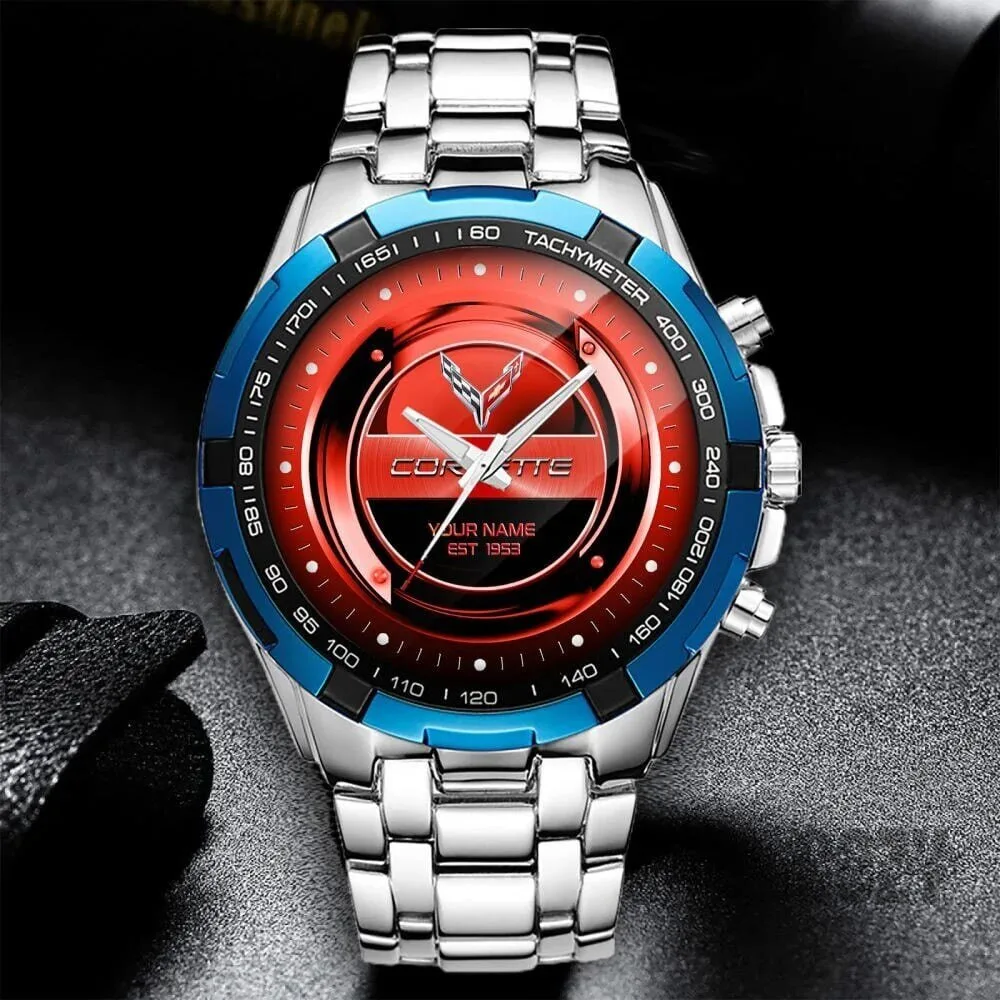 Corvette C8 Stingray Personalized Sports Watch