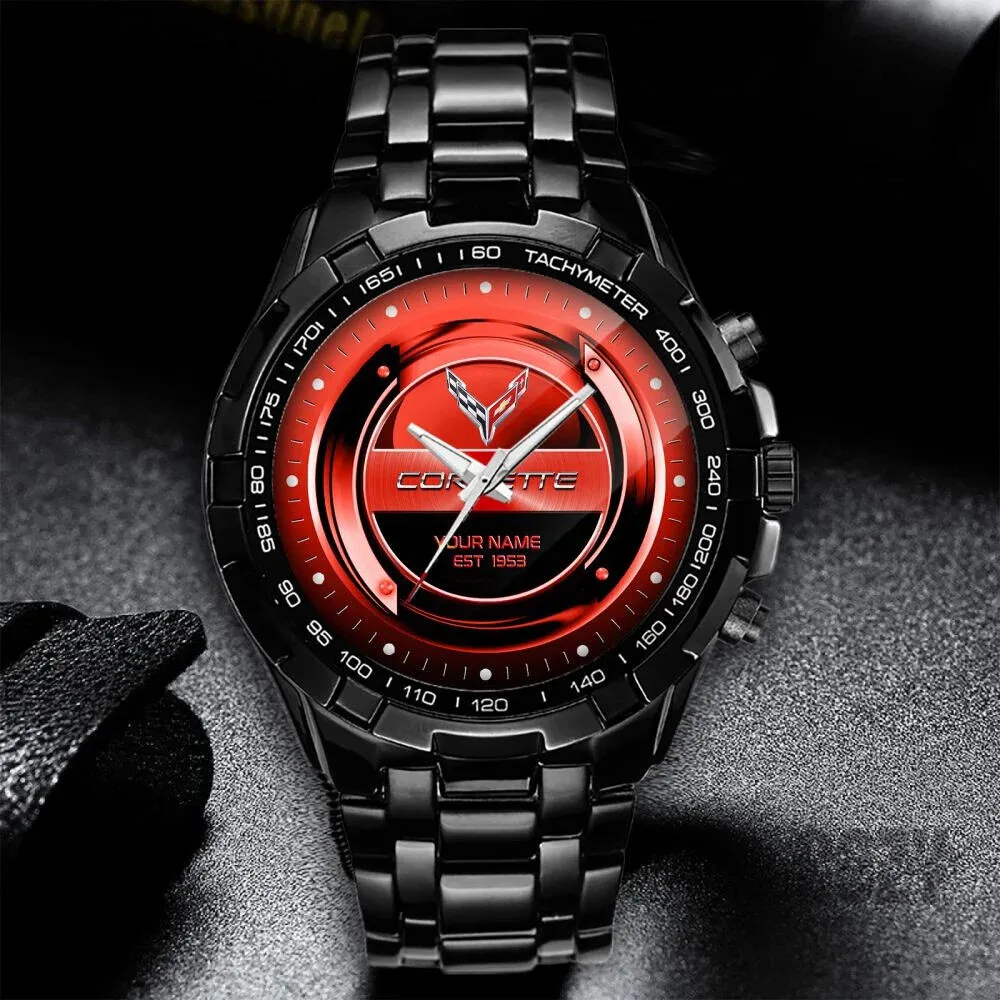 Corvette C8 Stingray Personalized Sports Watch 10 Corvette C8 Stingray Personalized Sports Watch