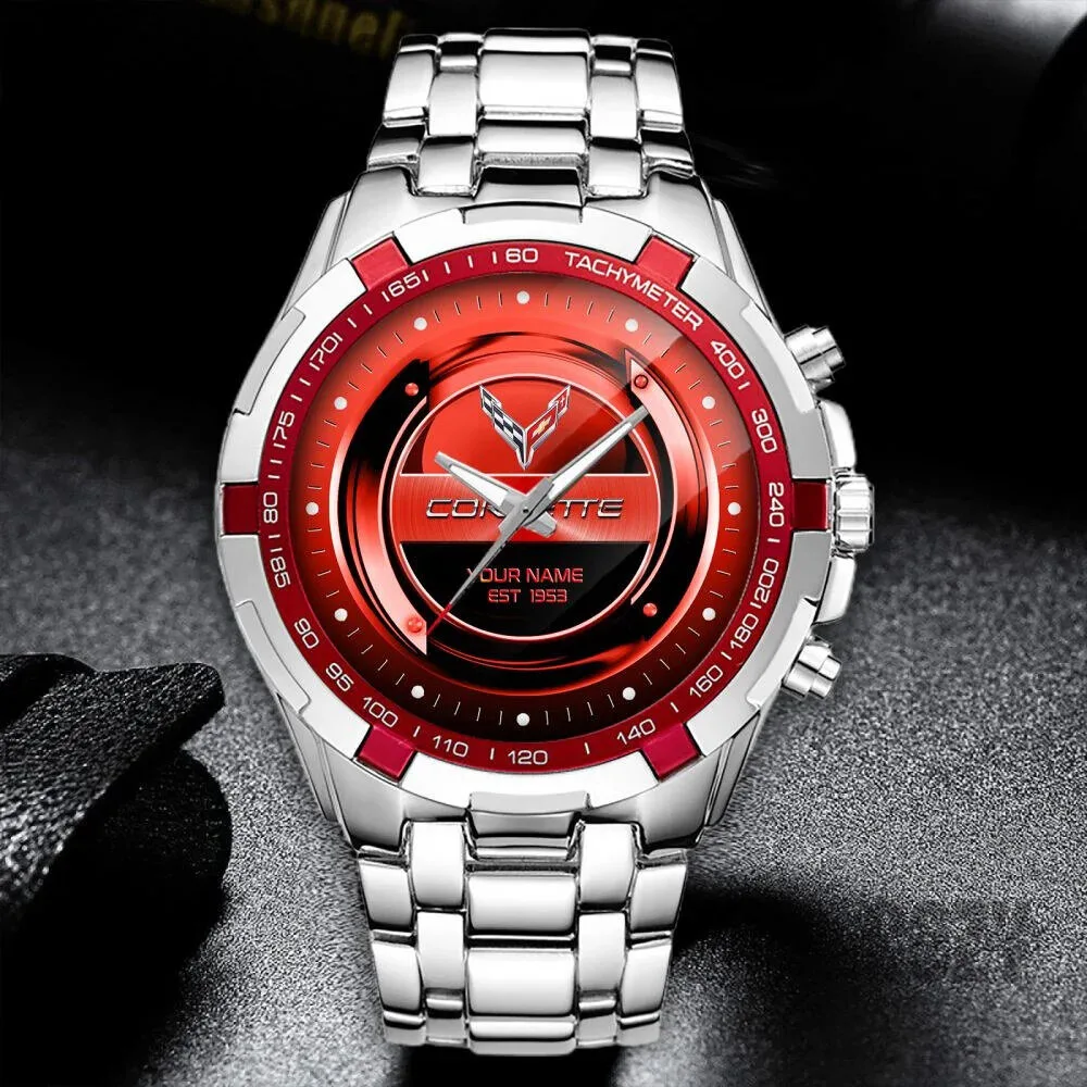 Corvette C8 Stingray Personalized Sports Watch 12 Corvette C8 Stingray Personalized Sports Watch