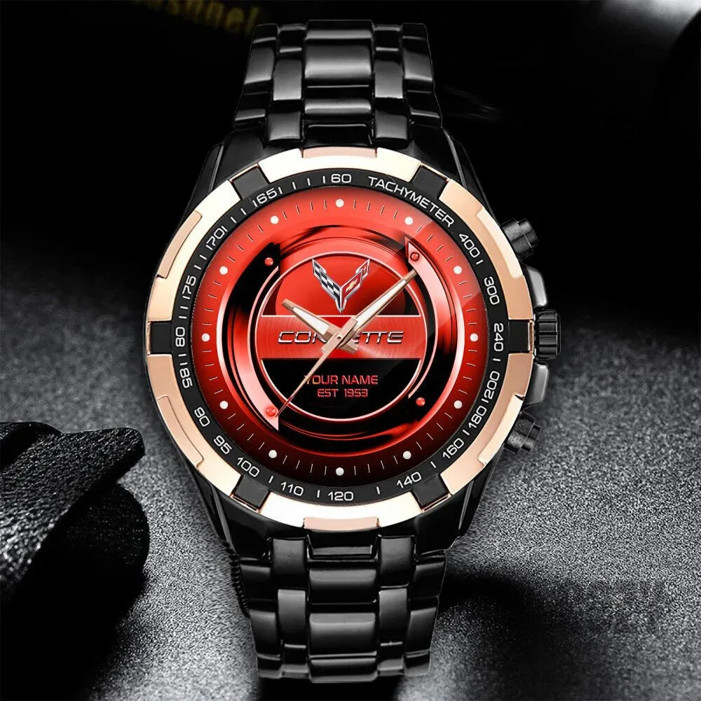 Corvette C8 Stingray Personalized Sports Watch 13 Corvette C8 Stingray Personalized Sports Watch
