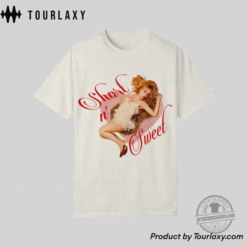 Sabrina Carpenter Short n Sweet Tour Concert T-Shirt