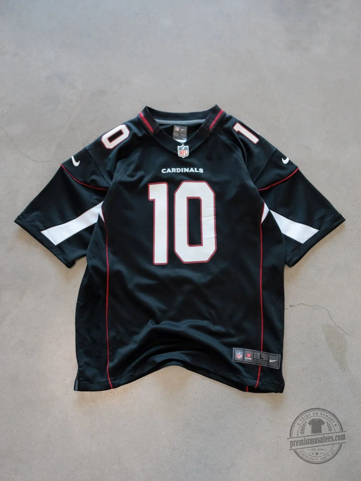 Arizona Cardinals DeAndre Hopkins Football Jersey Black Youth Size