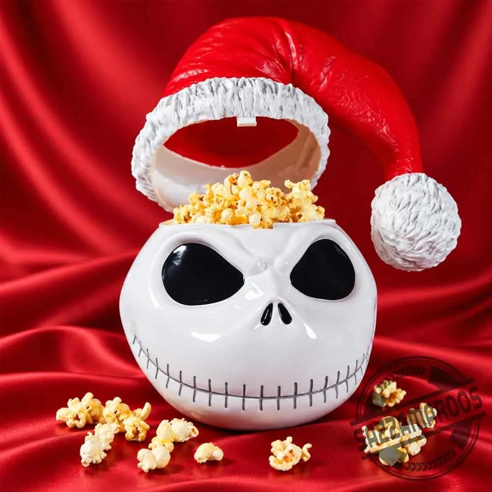 Jack Skellington Santa Hat Popcorn Bucket 2026 Special Edition