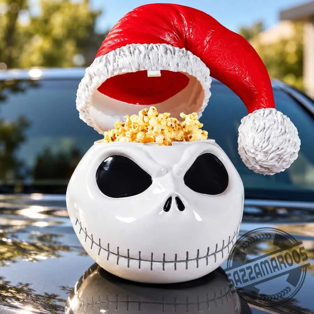 Jack Skellington Santa Hat Popcorn Bucket 2026 Special Edition 5 Jack Skellington Santa Hat Popcorn Bucket 2026 Special Edition