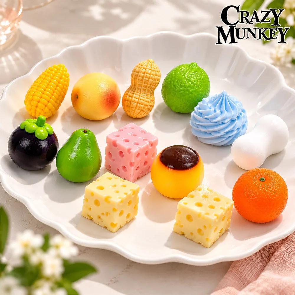 12 Days Cute Food Fruit Squishies Advent Calendar Gift Set | Collectibles 5 12 Days Cute Food Fruit Squishies Advent Calendar Gift Set | Collectibles