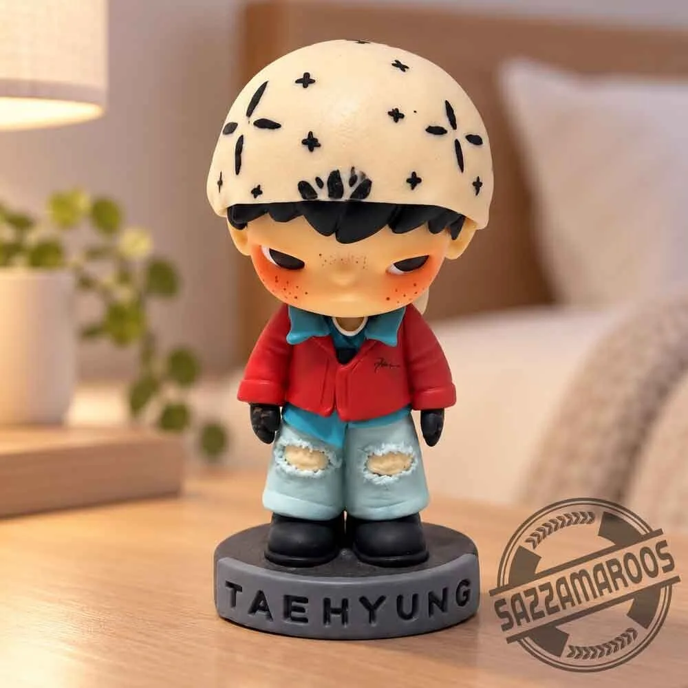 Hirono x BTS V Kim Taehyung Chibi Figure