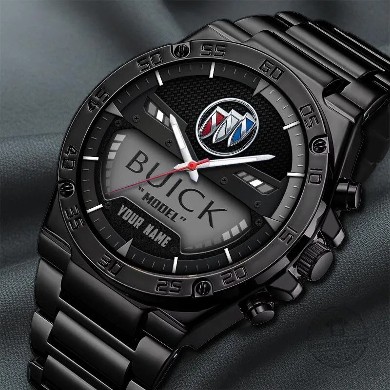 Buick Car Logo Custom Name Elegant Fashion Design Watch 20 Buick Car Logo Custom Name Elegant Fashion Design Watch