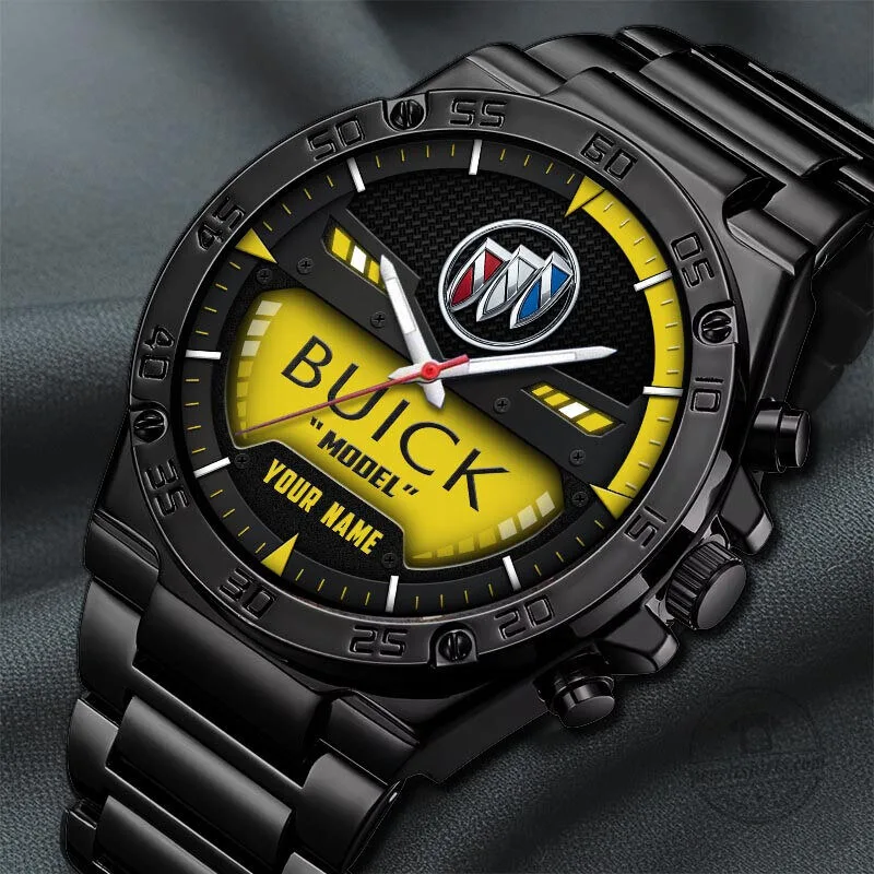 Buick Car Logo Custom Name Elegant Fashion Design Watch 30 Buick Car Logo Custom Name Elegant Fashion Design Watch