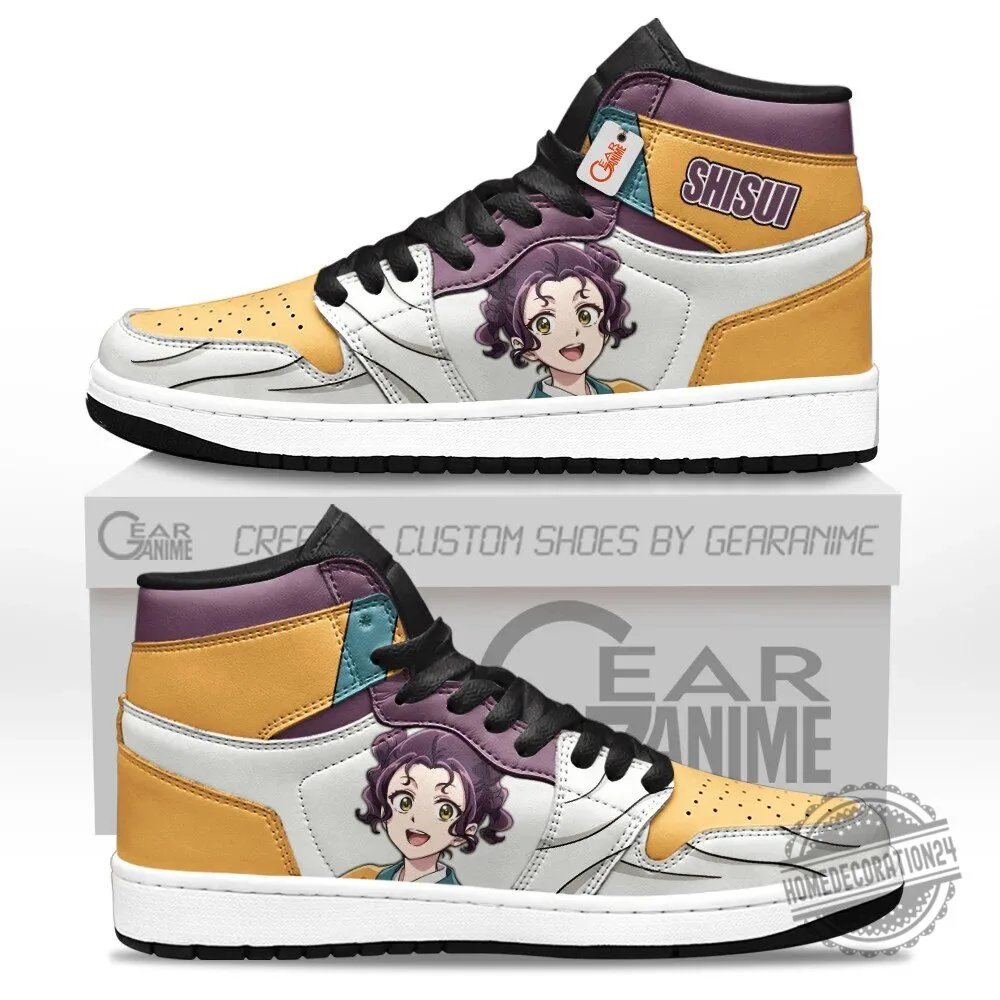 Shisui Uchiha Anime Character High-Top Sneakers Custom Printed Shoes