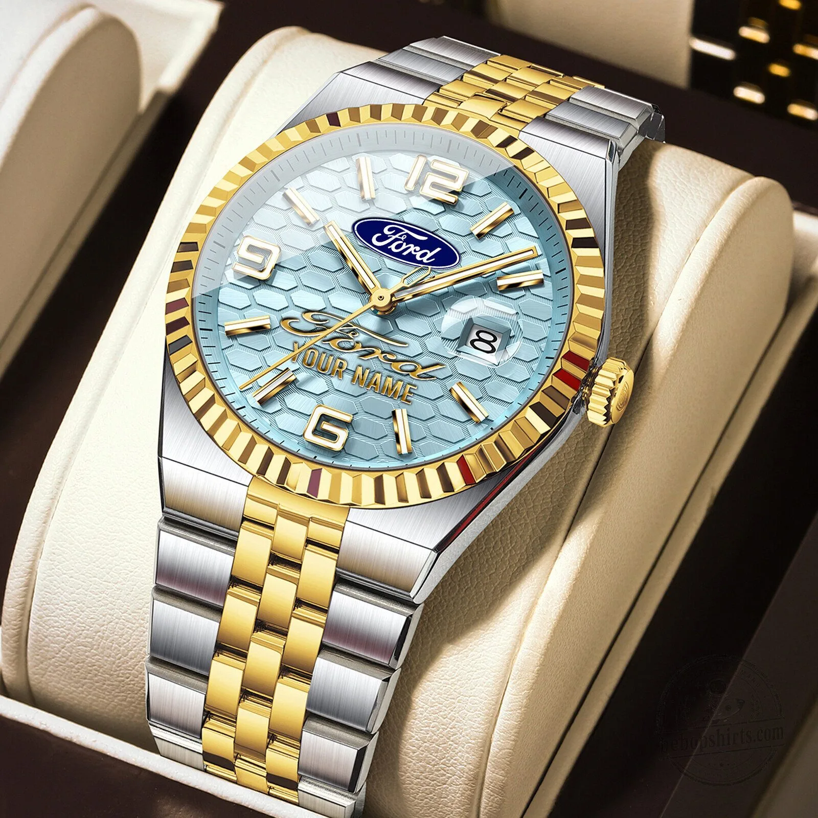Ford Motor Company Custom Name Elegant Fashion Design Watch for Men 16 Ford Motor Company Custom Name Elegant Fashion Design Watch for Men