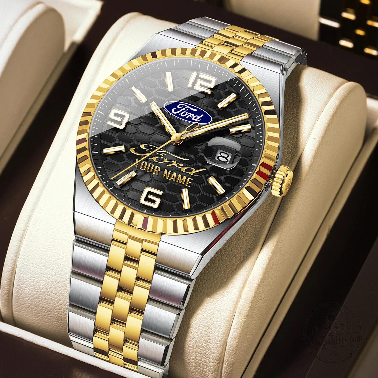 Ford Motor Company Custom Name Elegant Fashion Design Watch for Men 18 Ford Motor Company Custom Name Elegant Fashion Design Watch for Men