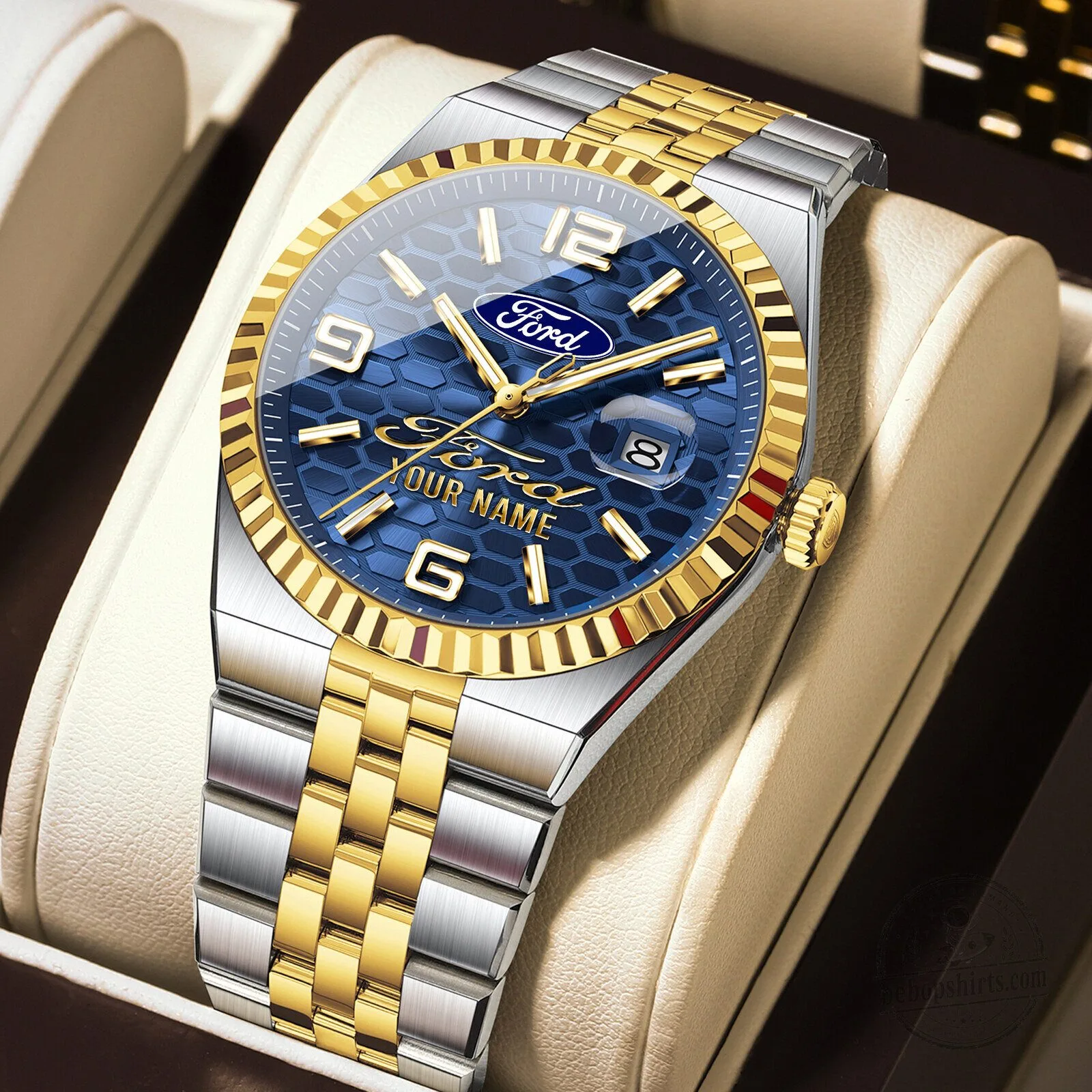 Ford Motor Company Custom Name Elegant Fashion Design Watch for Men 19 Ford Motor Company Custom Name Elegant Fashion Design Watch for Men