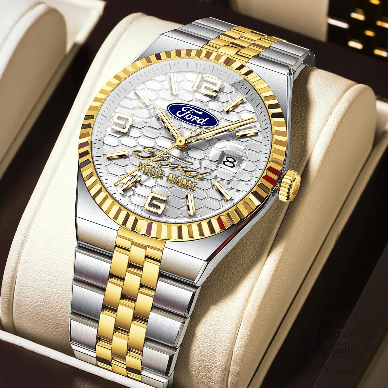 Ford Motor Company Custom Name Elegant Fashion Design Watch for Men 20 Ford Motor Company Custom Name Elegant Fashion Design Watch for Men