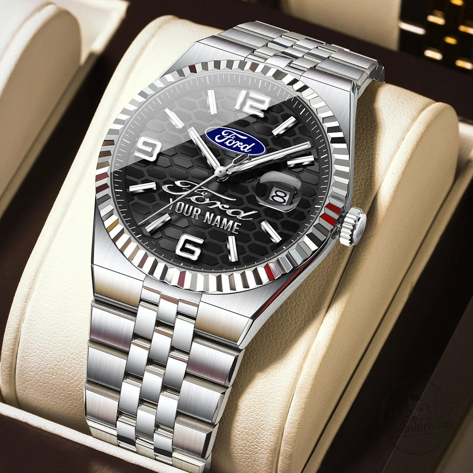 Ford Motor Company Custom Name Elegant Fashion Design Watch for Men 21 Ford Motor Company Custom Name Elegant Fashion Design Watch for Men