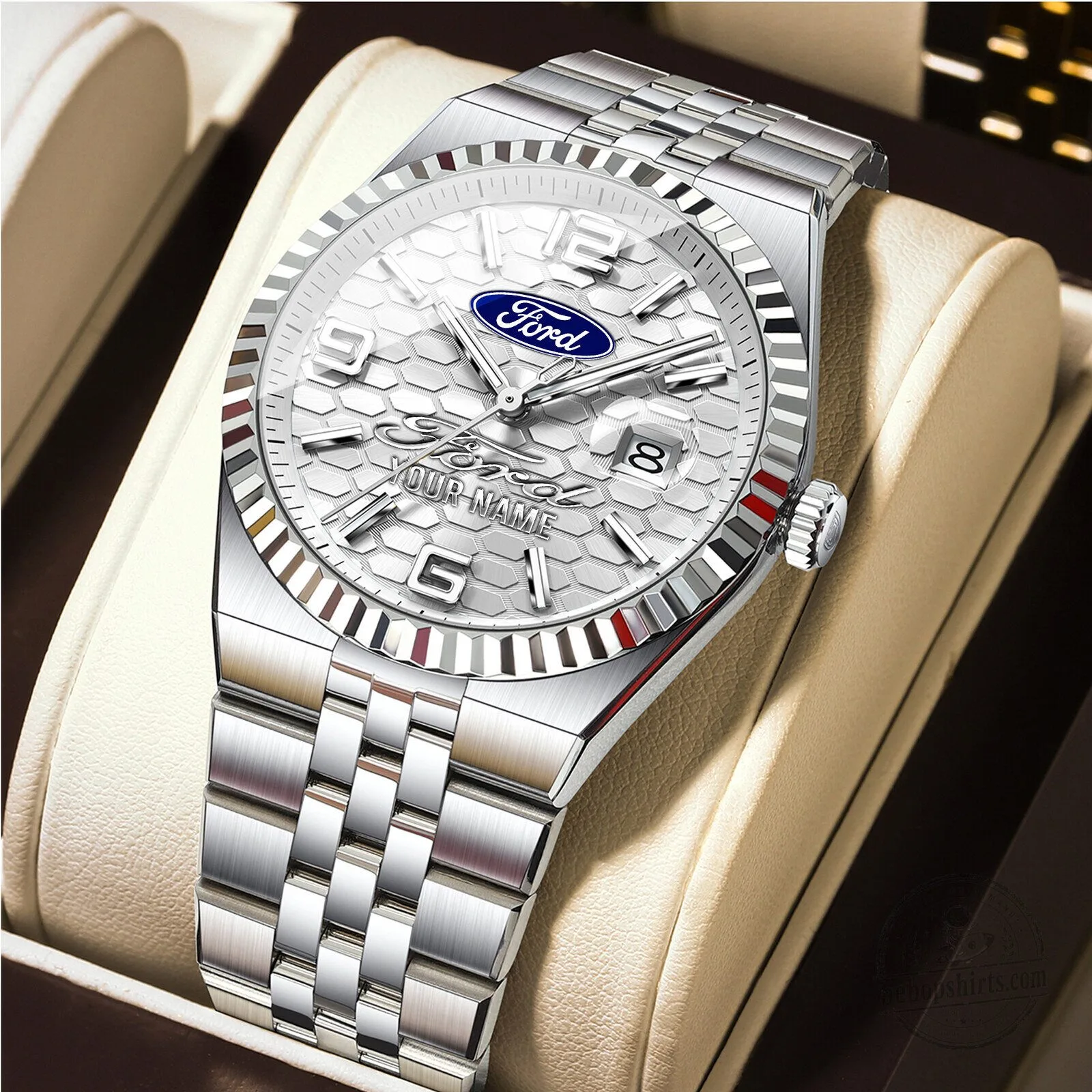 Ford Motor Company Custom Name Elegant Fashion Design Watch for Men 23 Ford Motor Company Custom Name Elegant Fashion Design Watch for Men
