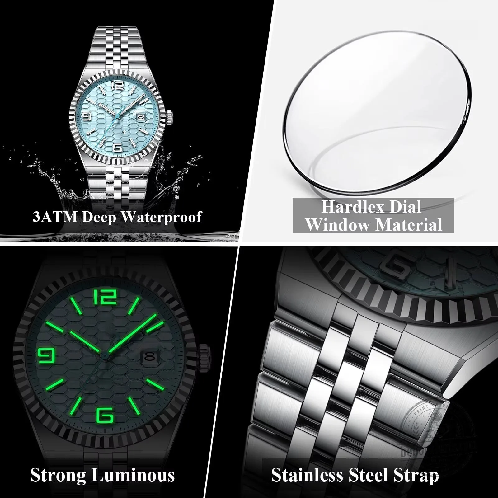 Ford Motor Company Custom Name Elegant Fashion Design Watch for Men 25 Ford Motor Company Custom Name Elegant Fashion Design Watch for Men