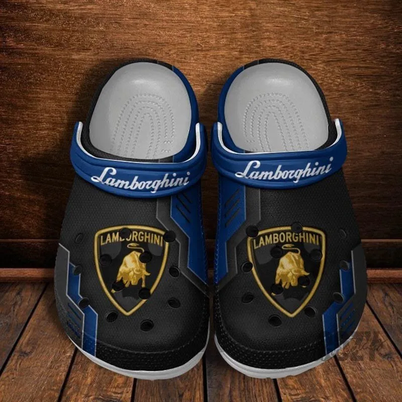 Lamborghini Red Black Luxury Car Logo Classic Crocs Shoes 12 Lamborghini Red Black Luxury Car Logo Classic Crocs Shoes