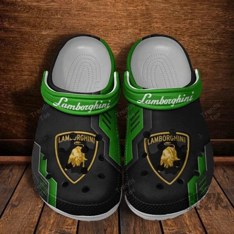 Lamborghini Red Black Luxury Car Logo Classic Crocs Shoes 14 Lamborghini Red Black Luxury Car Logo Classic Crocs Shoes
