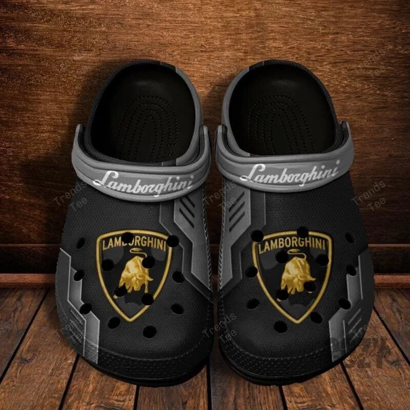 Lamborghini Red Black Luxury Car Logo Classic Crocs Shoes 17 Lamborghini Red Black Luxury Car Logo Classic Crocs Shoes