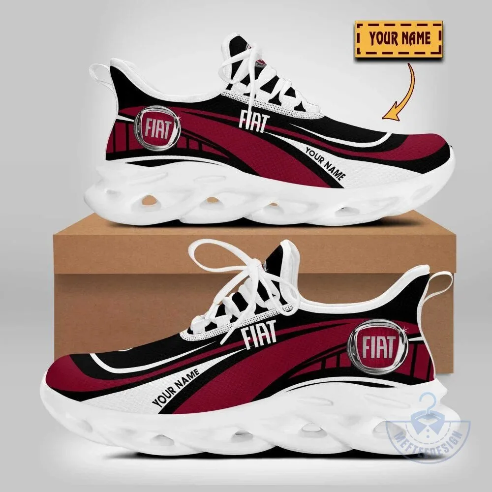 Fiat Custom Name Max Soul Shoes for Men and Women, Personalized Car Fan Gift