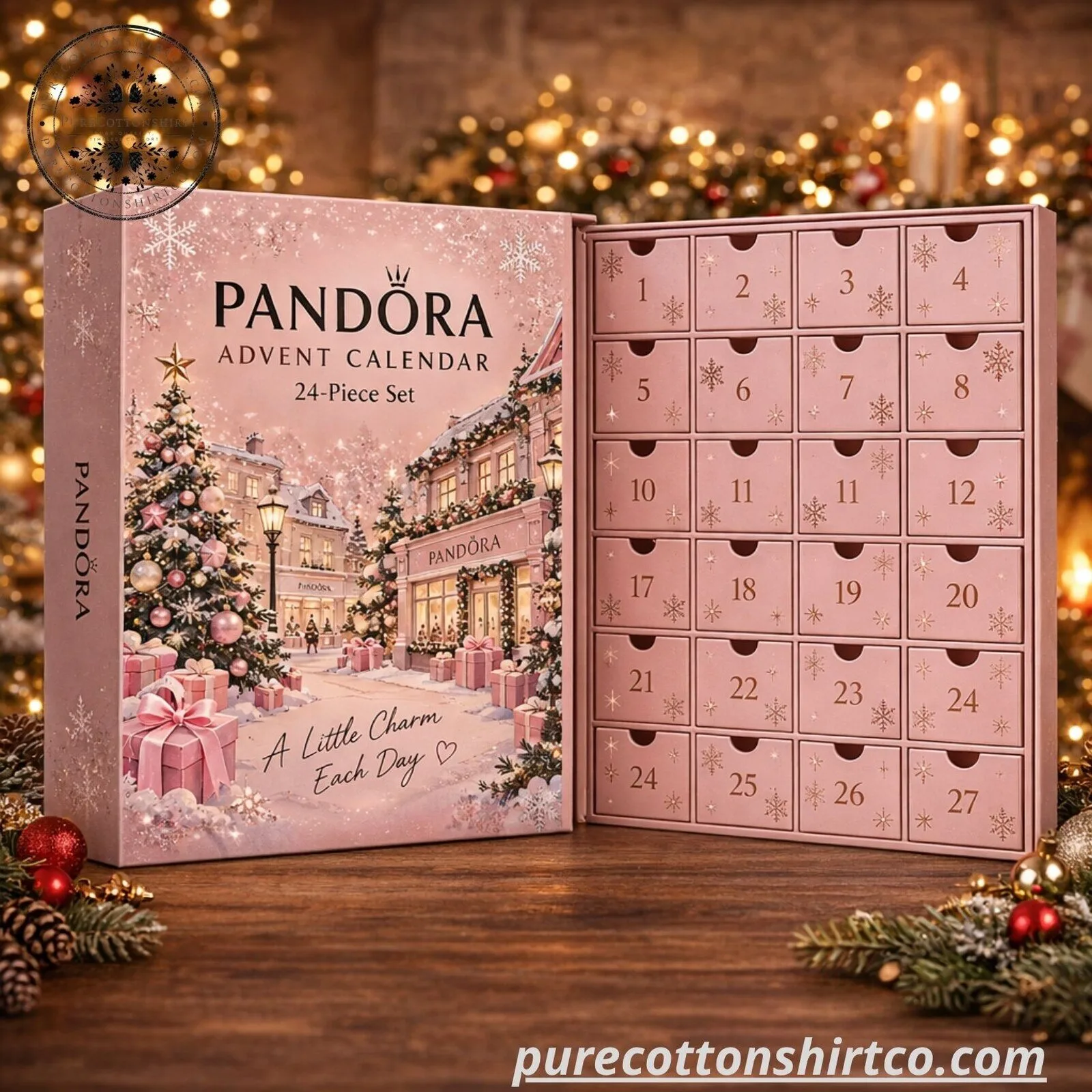 Pandora Jewelry Advent Calendar 2026 – 24-Piece Ornament Set 4 Pandora Jewelry Advent Calendar 2026 – 24-Piece Ornament Set